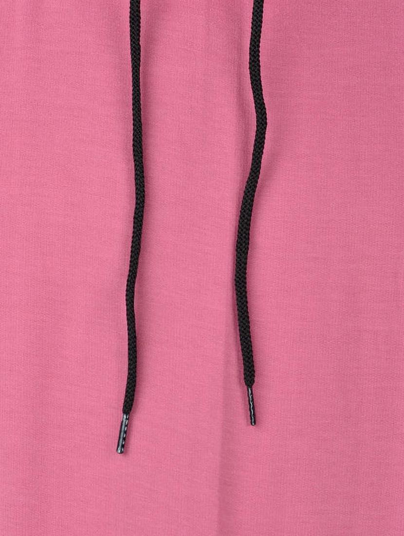 men pink typographic hooded sweatshirt - 20564787 - Standard Image - 2