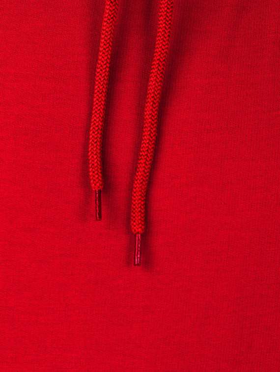 red long sleeve hooded sweatshirt - 20564835 - Standard Image - 2