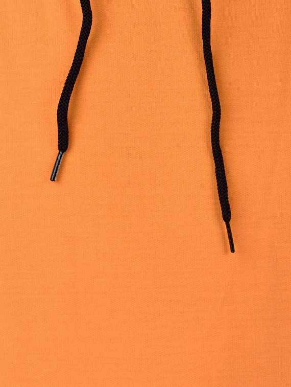 orange long sleeve hooded sweatshirt - 20564857 - Standard Image - 2