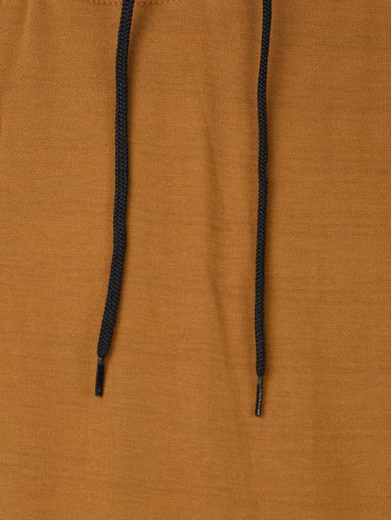 brown long sleeve hooded sweatshirt - 20564866 - Standard Image - 2