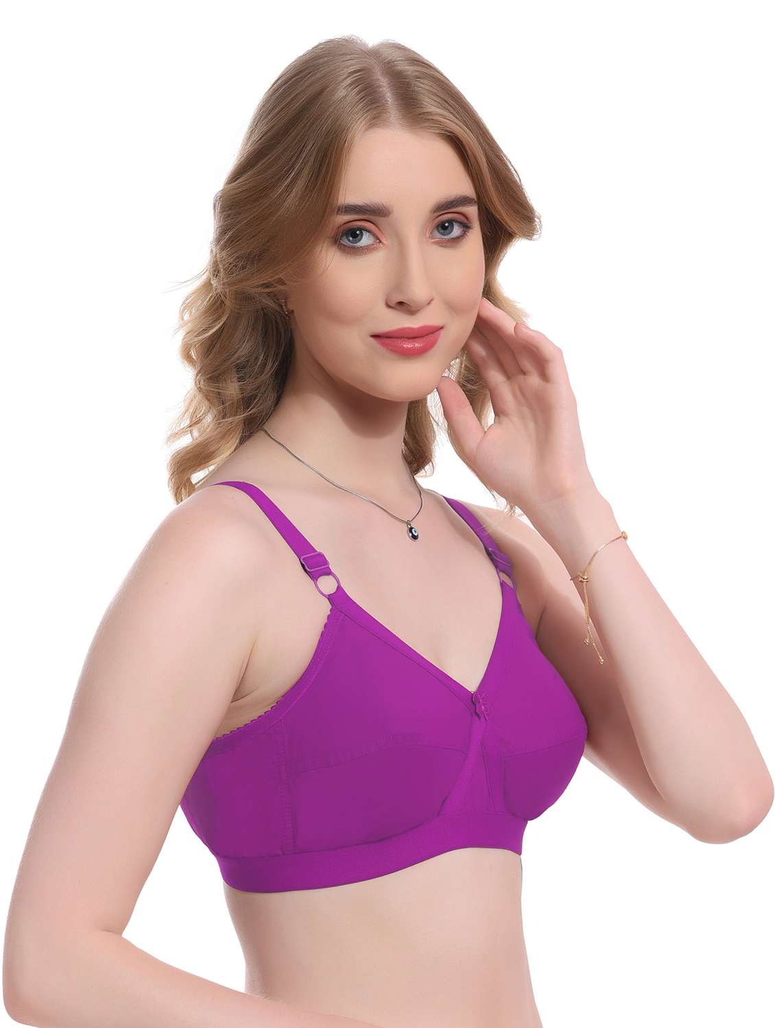 pack of 2 solid t-shirt bra - 20565184 -  Standard Image - 2