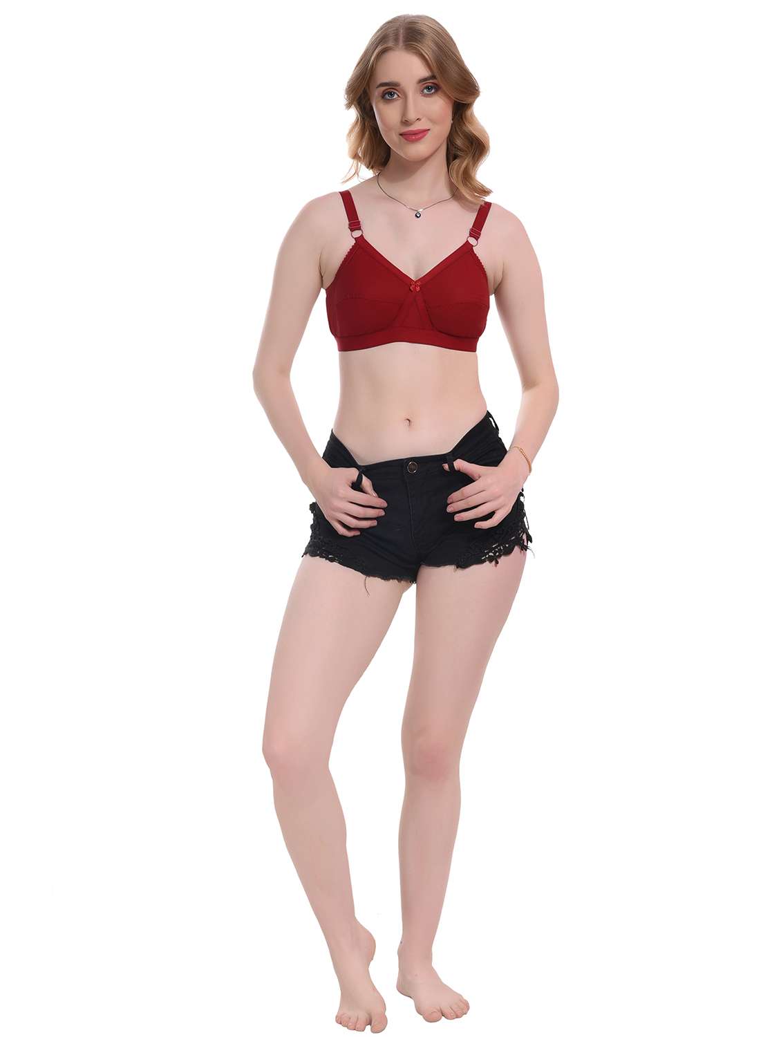 pack of 2 solid t-shirt bra - 20565184 -  Standard Image - 7