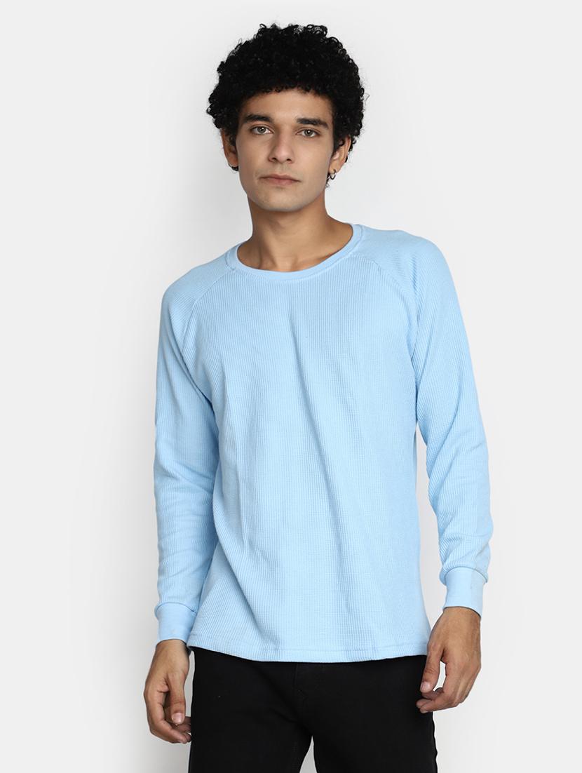 men solid long sleeve t-shirt - 20565213 - Zoom Image - 0