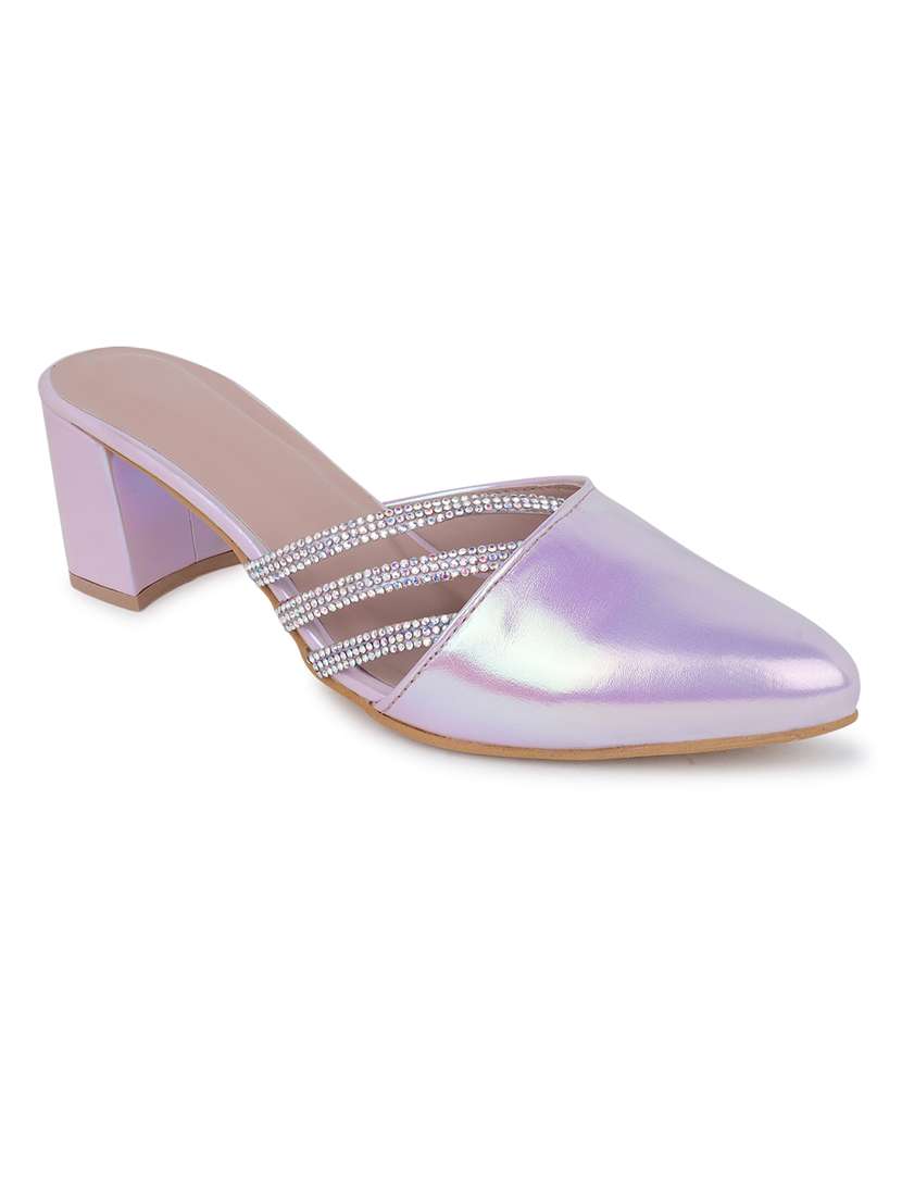 women slip on mule
