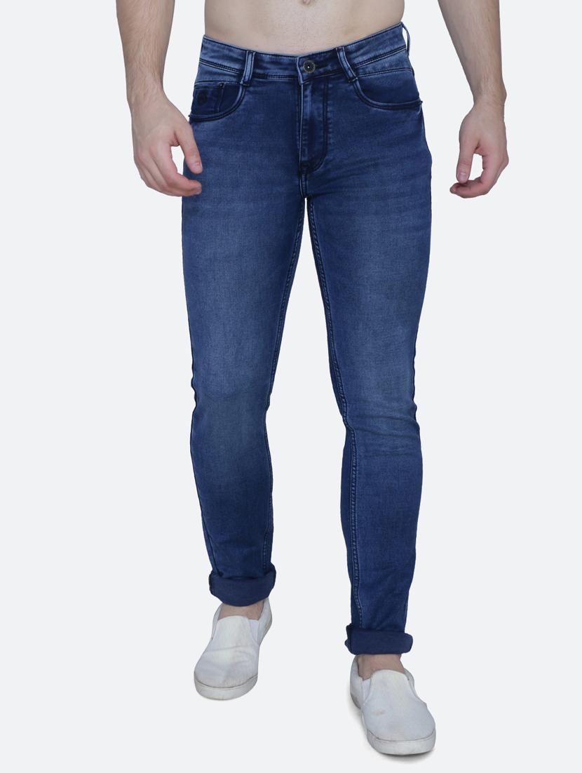 mens skinny fit plain jeans - 20566121 -  Zoom Image - 0
