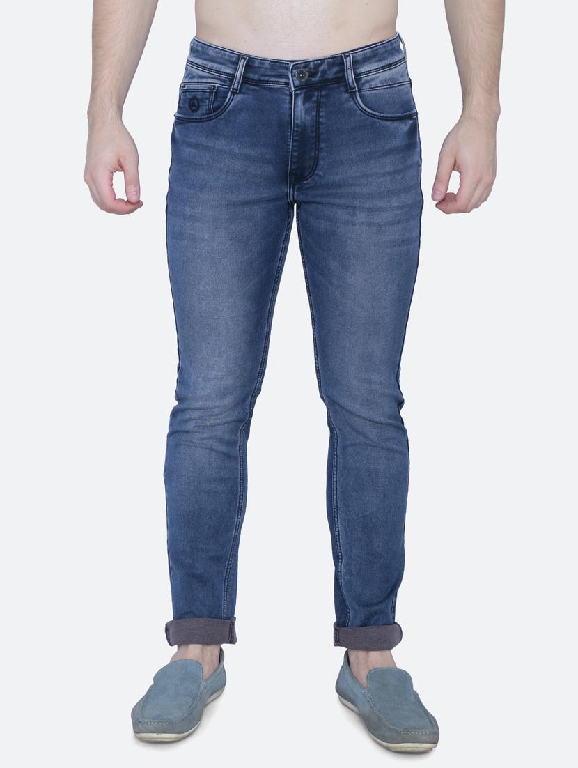 mens slim fit plain jeans - 20566127 - Zoom Image - 0