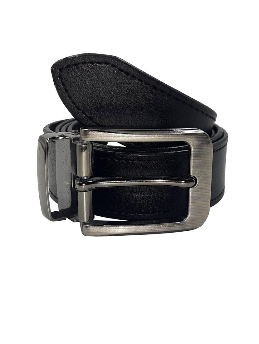 men black leather pin buckle belt - 20570637 - Zoom Image - 0