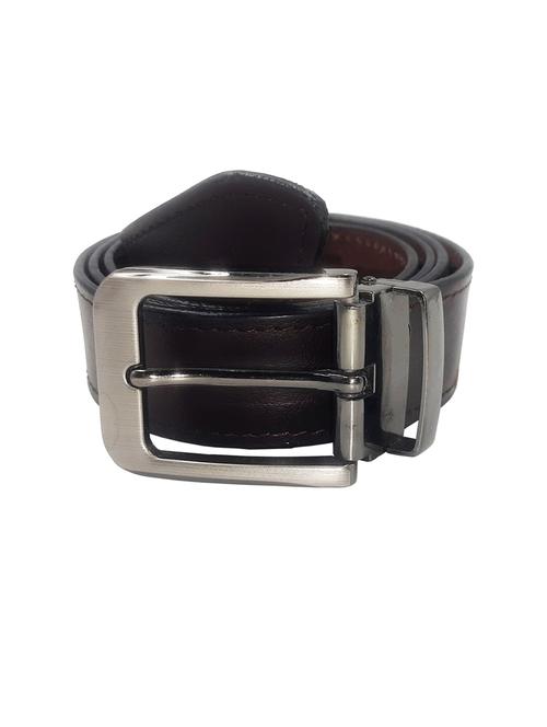 men brown leather pin buckle belt - 20570638 - Standard Image - 0