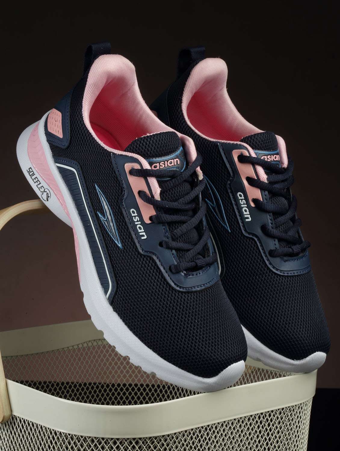 women running sports shoes