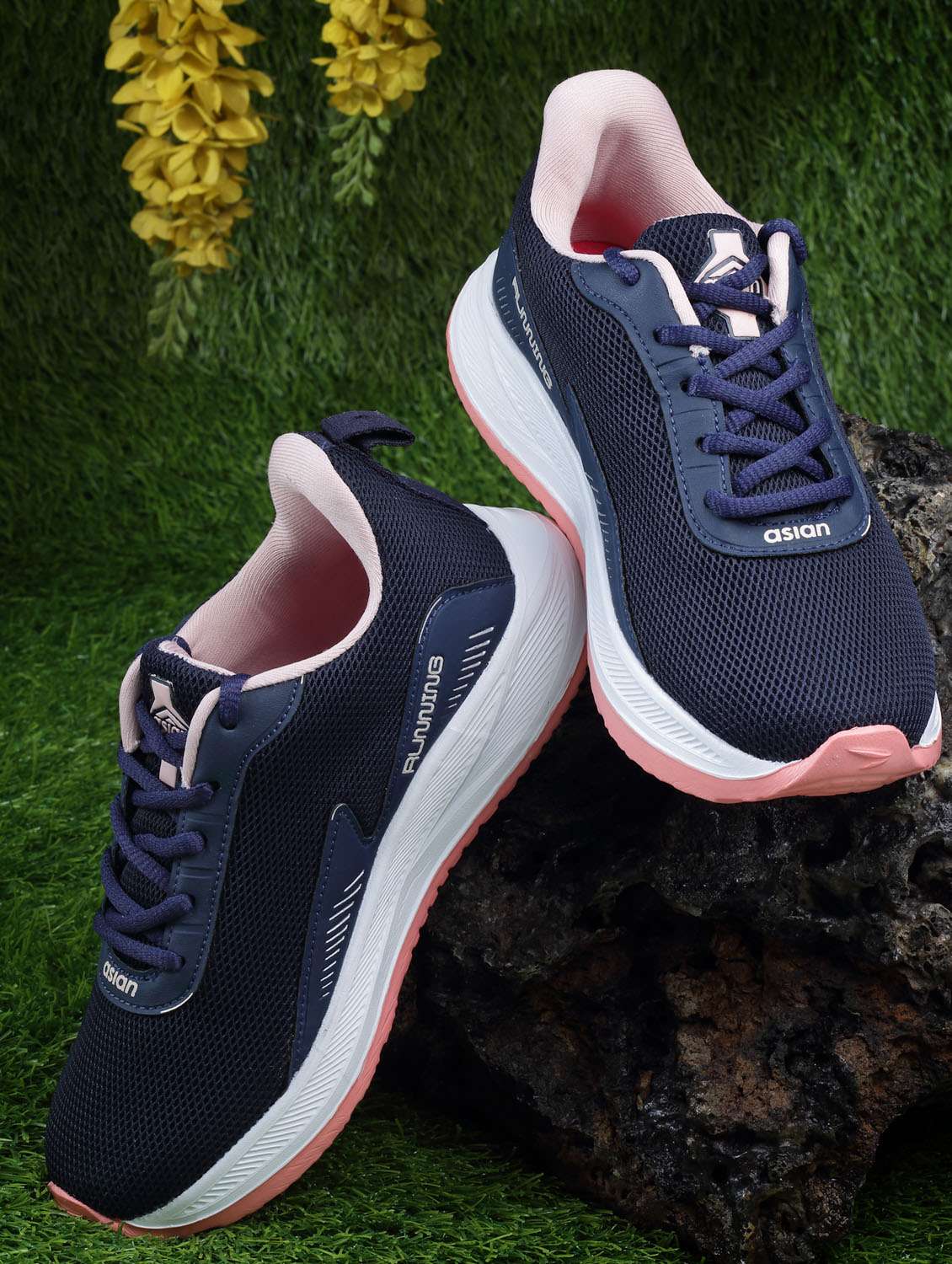 women running sports shoes