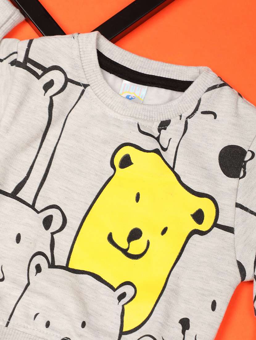 kids round neck graphic printed sweatshirt - 20572622 -  Standard Image - 2