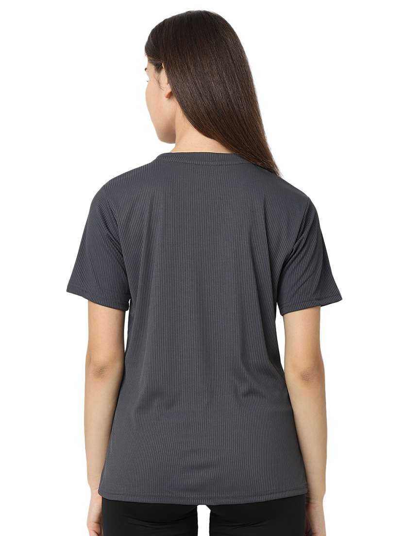 women's plain crew neck t-shirt - 20572959 - Standard Image - 2
