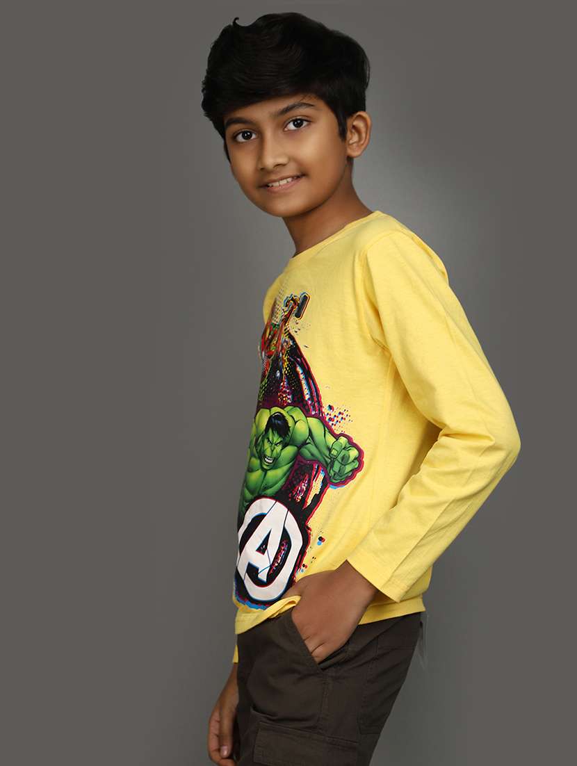 boys front print t-shirt - 20588940 - Standard Image - 2