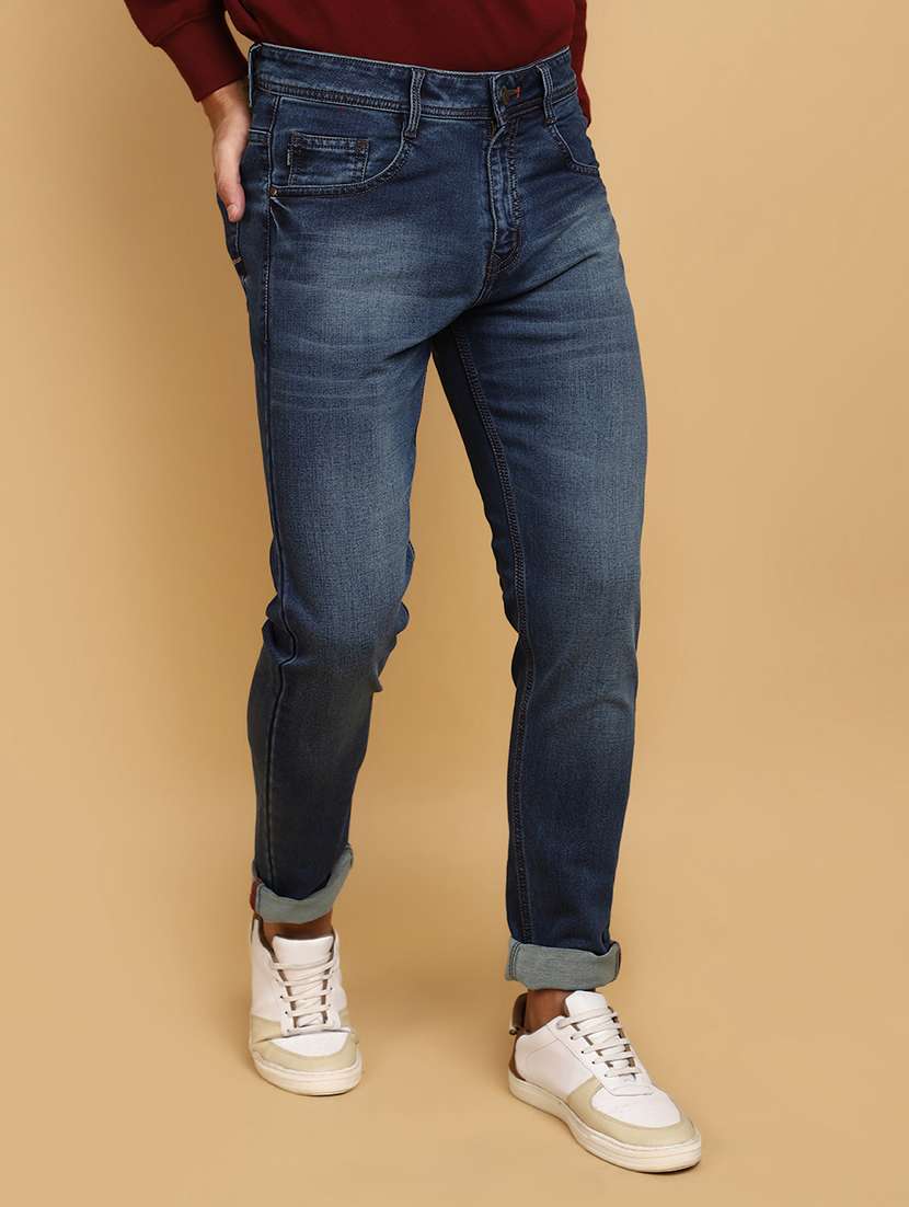men mid rise denim jeans - 20590715 -  Standard Image - 2