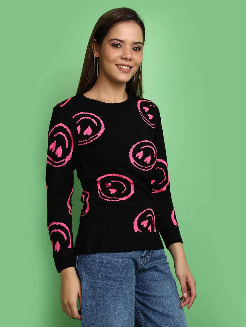 women self design pullover - 20590785 -  Standard Image - 2