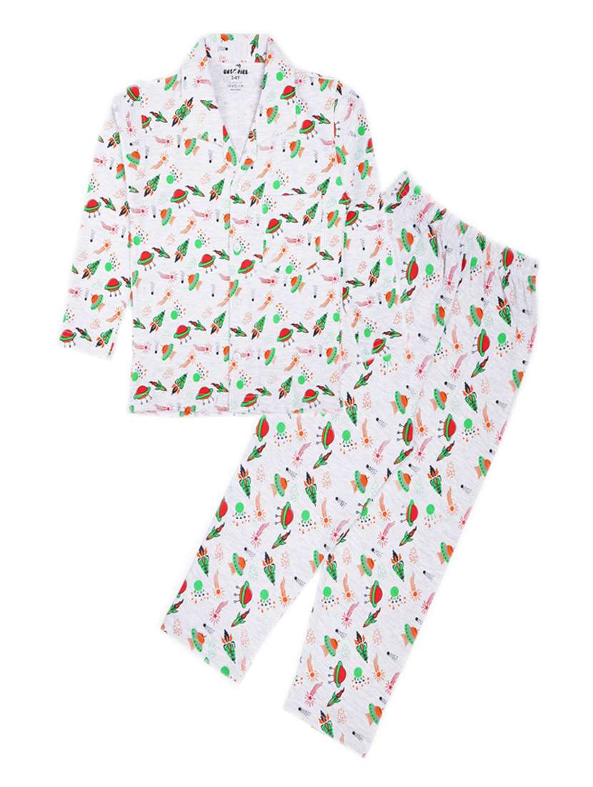 kids cotton pyjama nightwear set