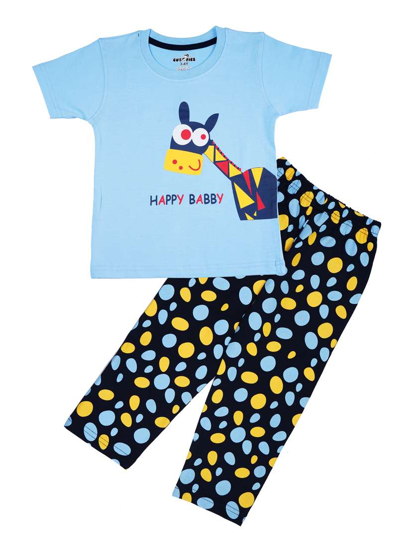 kids cotton pyjama nightwear set