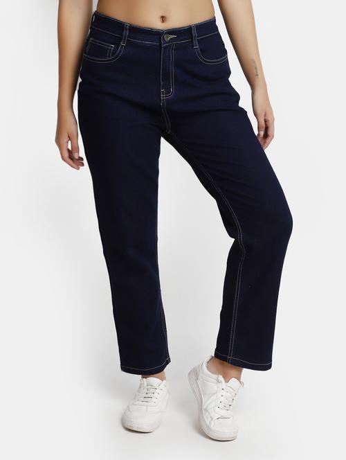 women's plain straight fit jeans - 20594946 -  Standard Image - 0