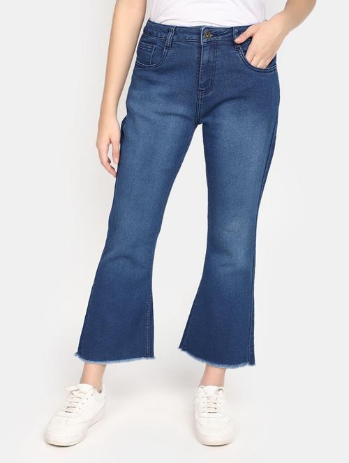 women's plain bootcut jeans - 20594952 -  Standard Image - 0