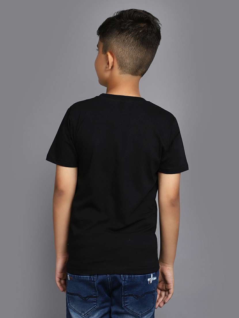 boys front graphic printed t-shirt - 20595230 -  Standard Image - 2
