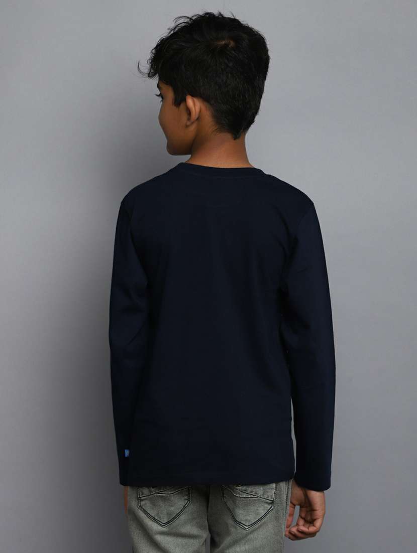 boys front graphic printed t-shirt - 20595242 -  Standard Image - 2