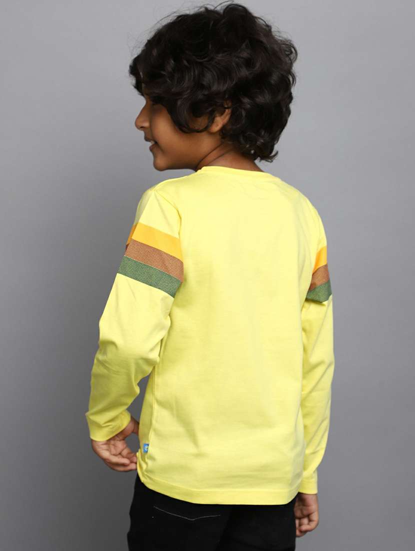 boys round neck typographic regular sweatshirt - 20595249 -  Standard Image - 2