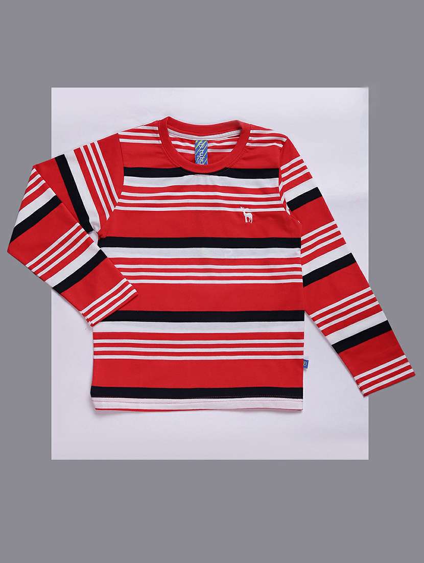 kids all over striped t-shirt
