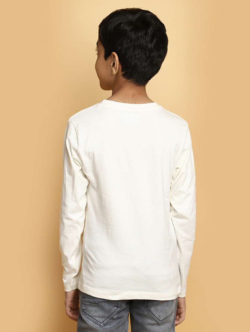 boys cream graphic t-shirt - 20595288 -  Standard Image - 2