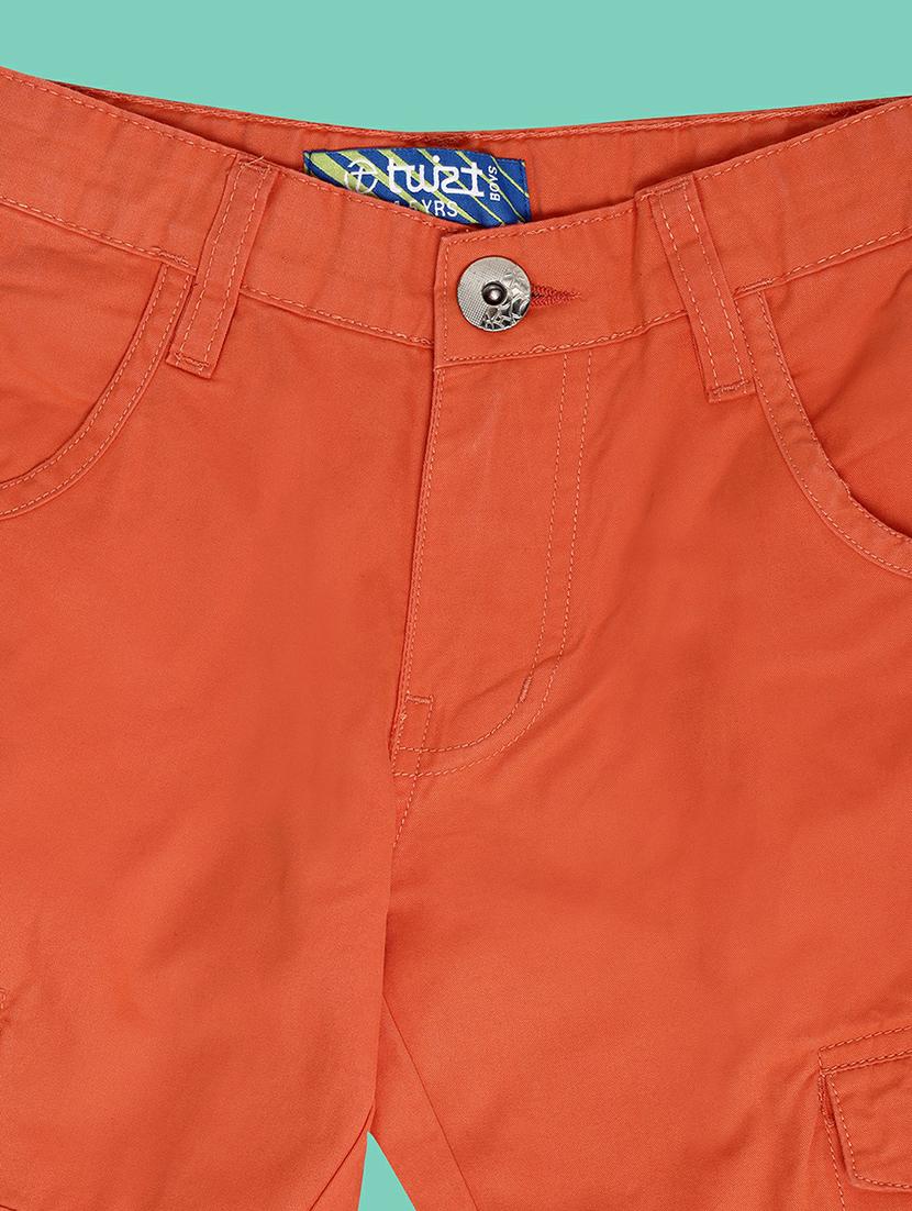 orange cotton solid cargo - 20595482 - Standard Image - 2