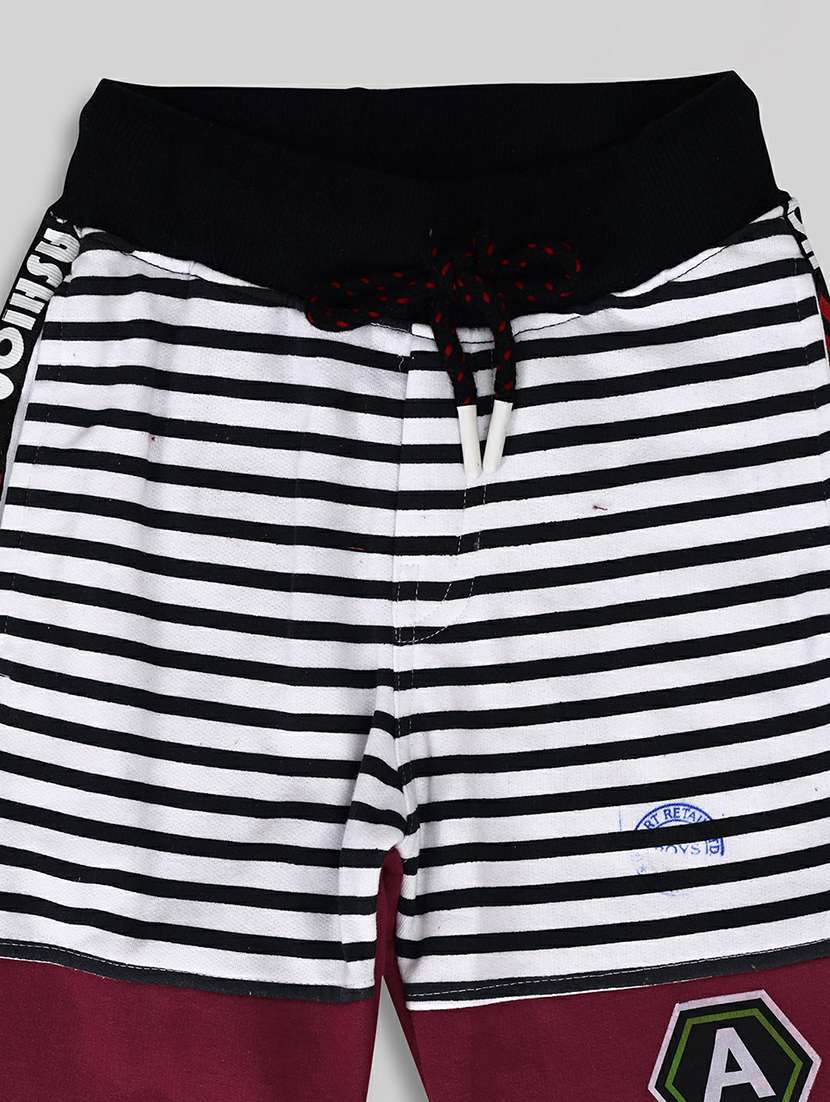 multi colored striped joggers - 20595522 - Standard Image - 2