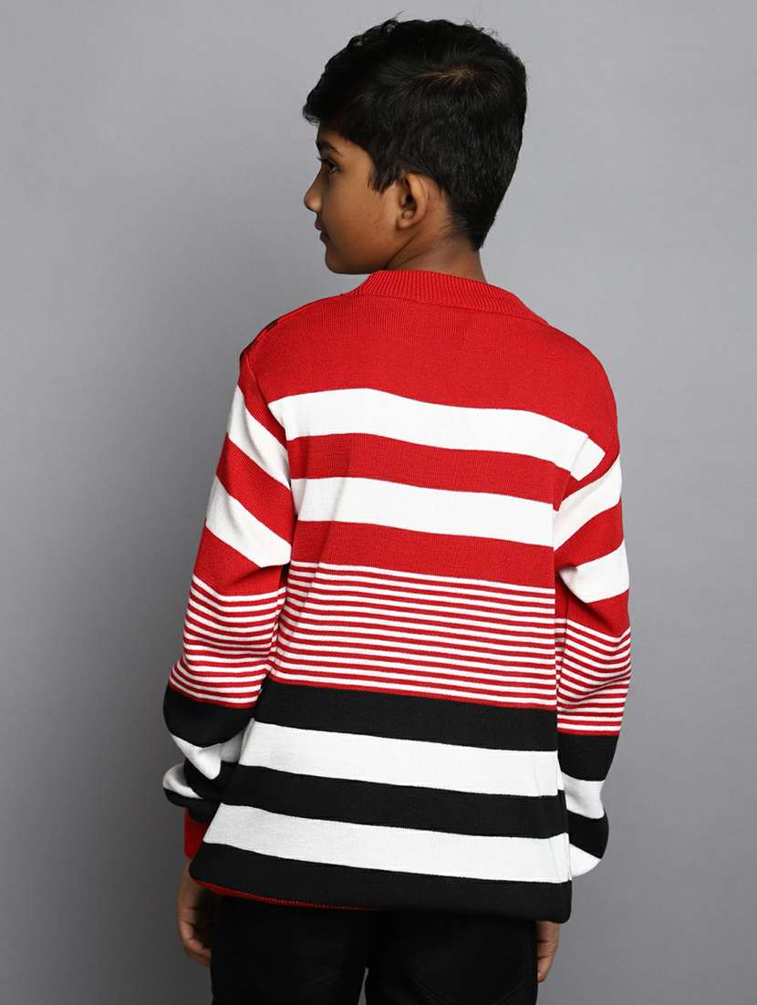 boys multi colored striped sweater - 20595735 -  Standard Image - 2