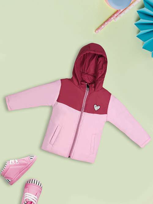 color blocked cotton quilted jacket - 20595870 -  Standard Image - 0