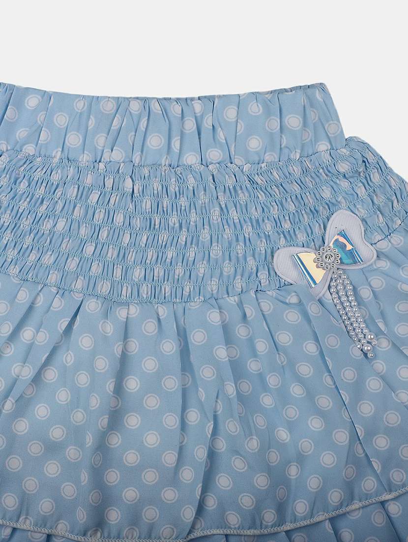 kids smocked detailed printed regular skirt - 20595948 -  Standard Image - 2