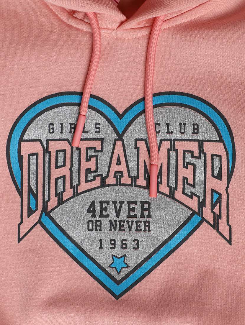 kids front printed hooded sweatshirt - 20596053 -  Standard Image - 2