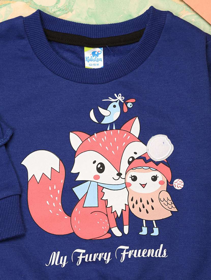 kids graphic printed detailed sweatshirt - 20596071 -  Standard Image - 2