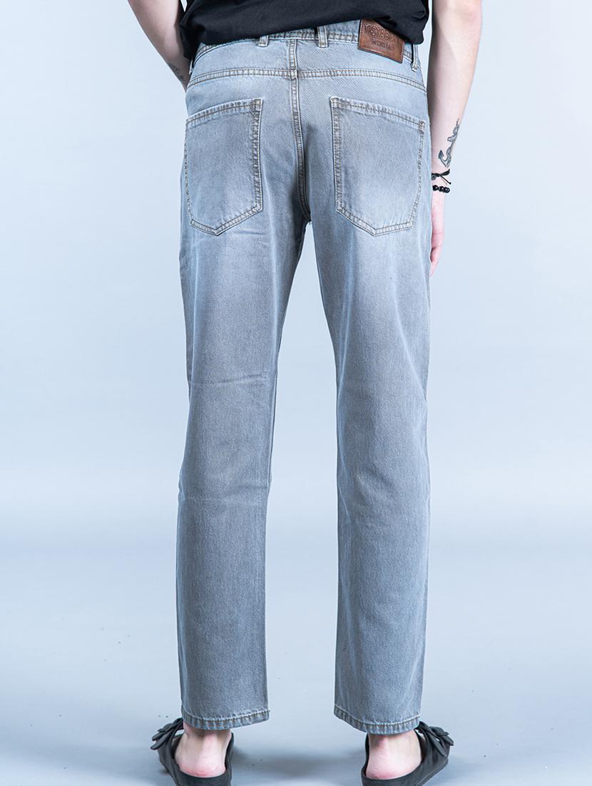 mens straight fit plain jeans - 20596729 - Standard Image - 2