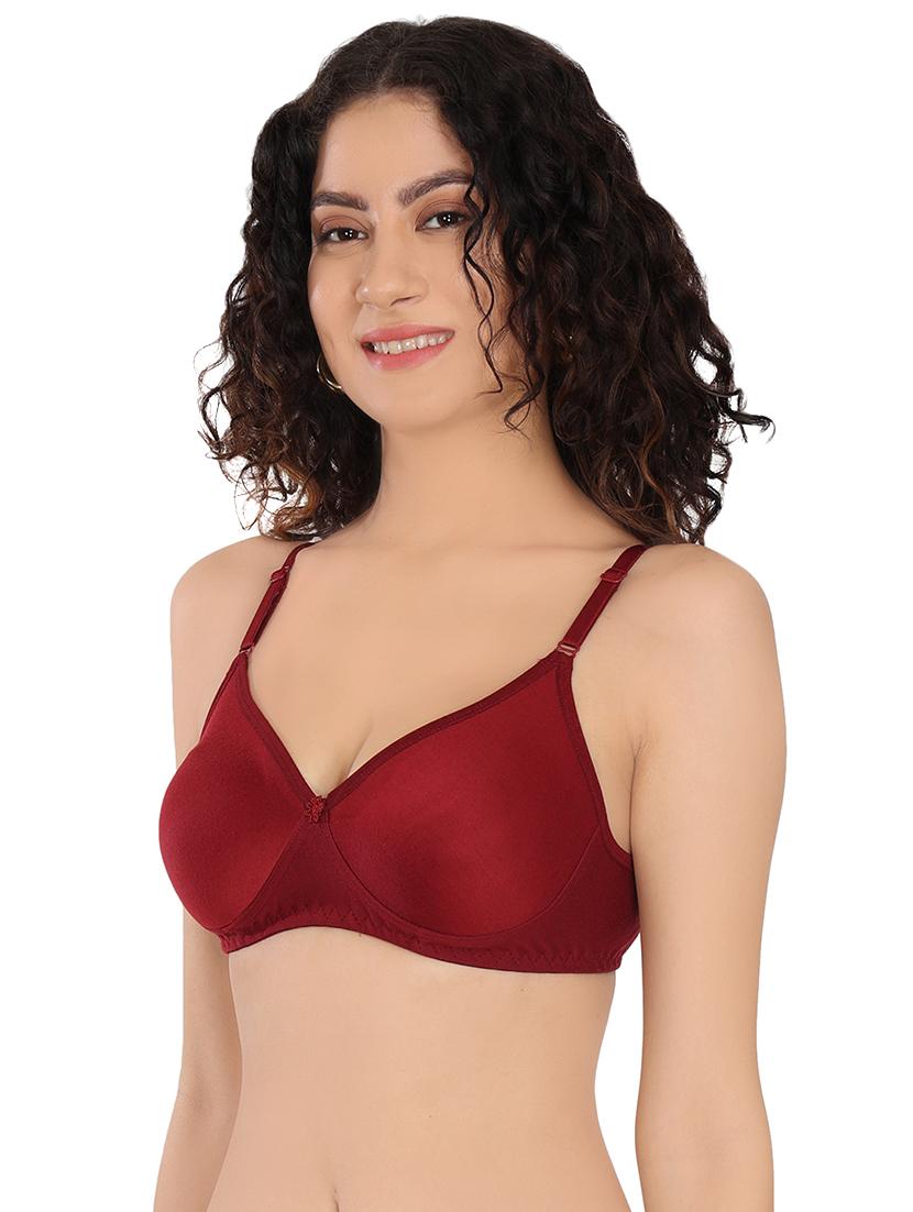 women pack of 3 solid t-shirt bra - 20596824 - Standard Image - 2