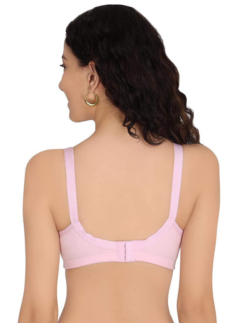 women solid pink regular bra - 20596919 - Standard Image - 2