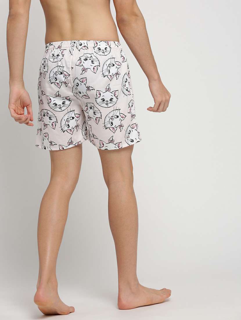 pink quirky printed cotton blend boxer - 20597949 -  Standard Image - 2