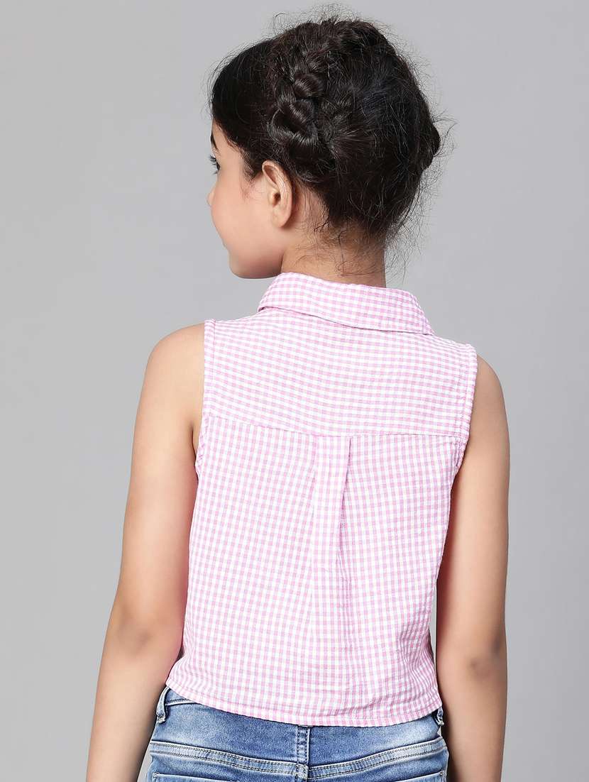 girls collared tank - 20598328 -  Standard Image - 2