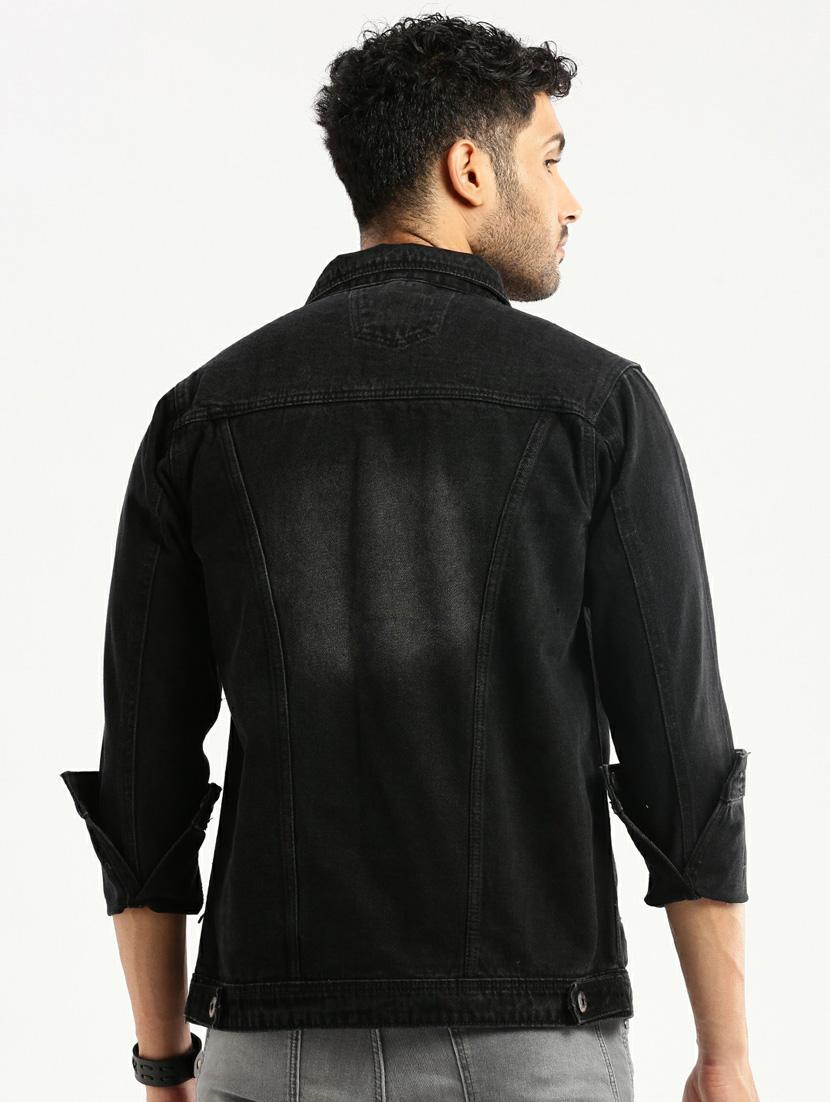 black denim jacket - 20598530 - Standard Image - 2