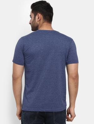 men solids short sleeves t-shirt - 20599776 - Standard Image - 3
