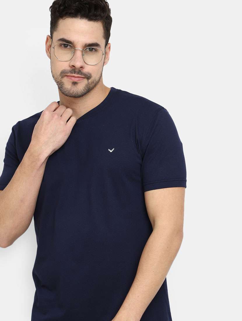 men solids short sleeves t-shirt - 20599789 -  Standard Image - 2