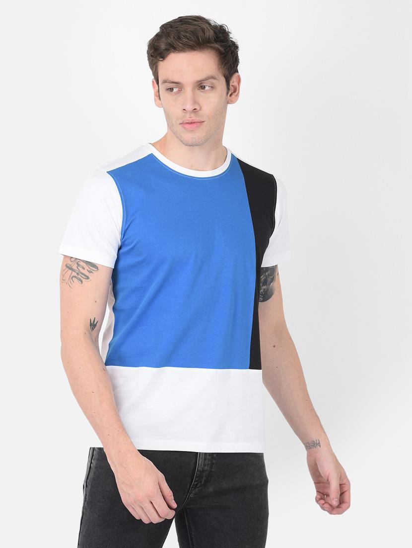 man color block t-shirt - 20601426 - Zoom Image - 0