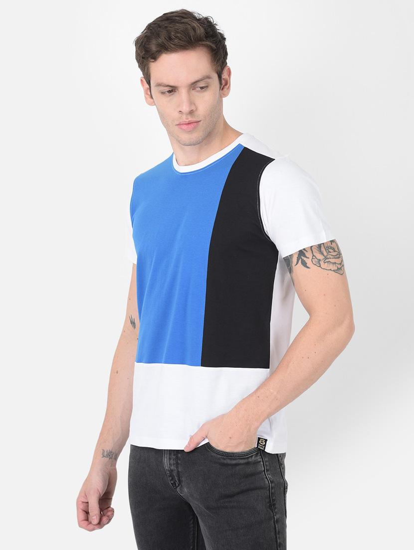man color block t-shirt - 20601426 - Standard Image - 2