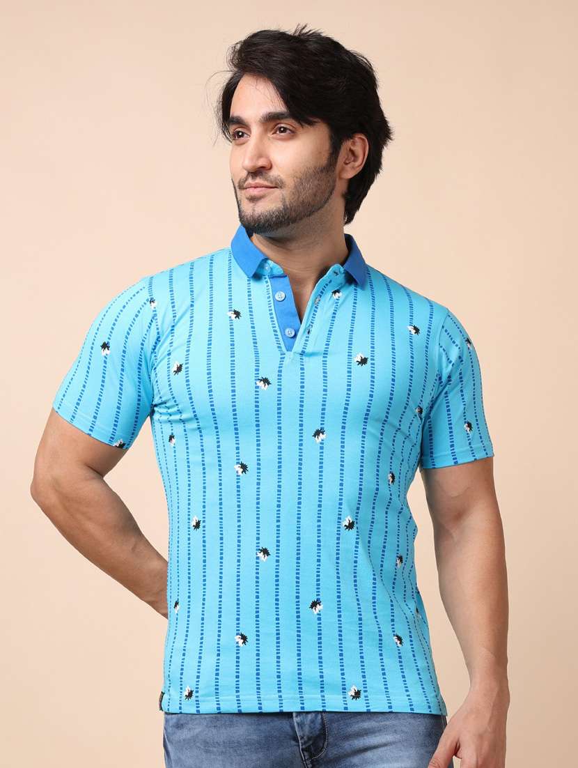 man cotton blend regular t-shirt - 20601570 - Zoom Image - 0