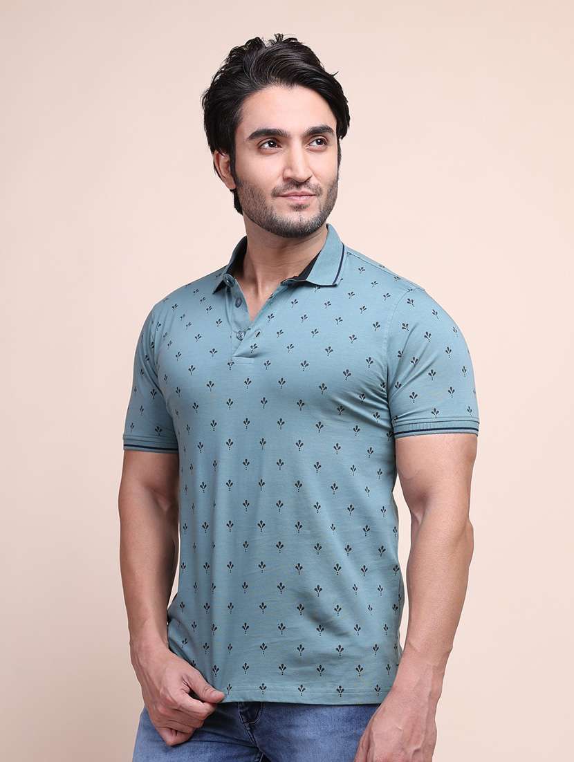 purist blue printed short sleeve t-shirt - 20601672 -  Standard Image - 2