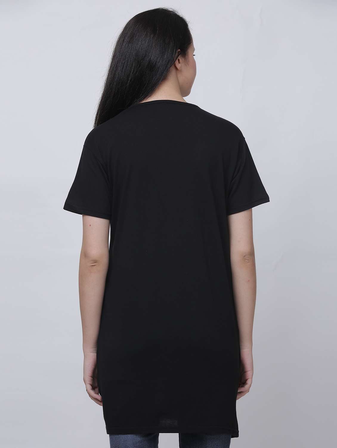 women round neck graphic printed regular t-shirt - 20602590 -  Standard Image - 2