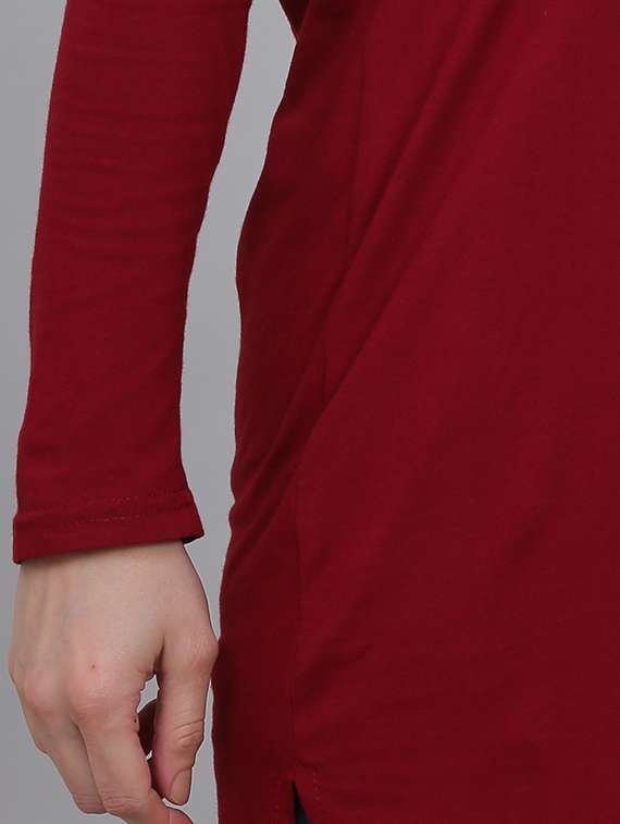 women round neck typographic printed regular t-shirt - 20602633 -  Standard Image - 2