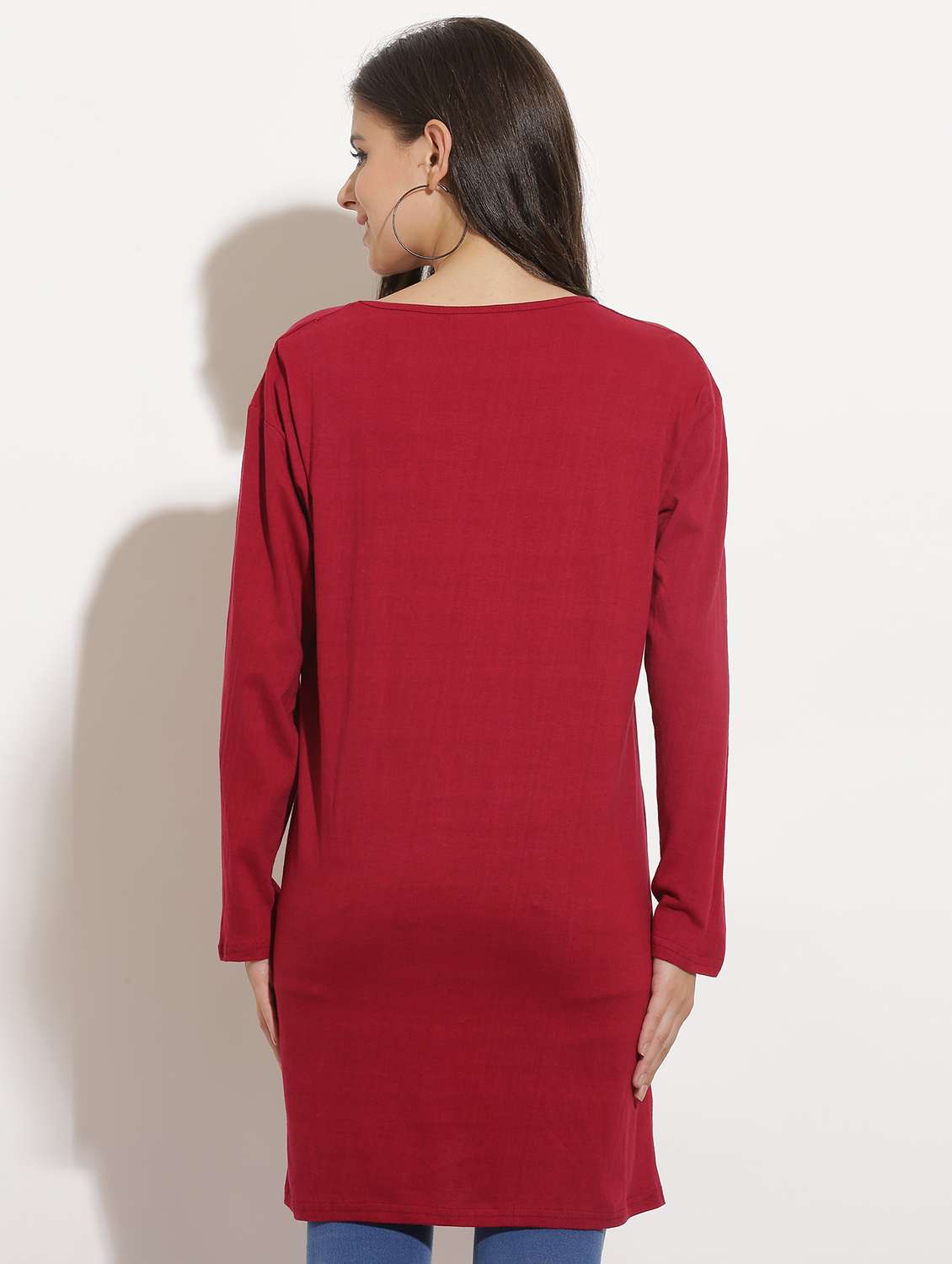 women round neck graphic printed regular t-shirt - 20602649 -  Standard Image - 2